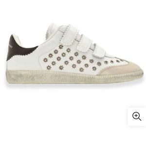 Isabel Marant studded velcro sneakers 38